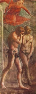 The Expulsion Of Adam And Eve From Eden by Masaccio